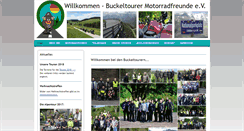 Desktop Screenshot of buckeltourer.de